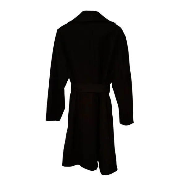 Noize Lena Long Length Vegan Wool Coat NWT Size XL - Picture 9 of 13